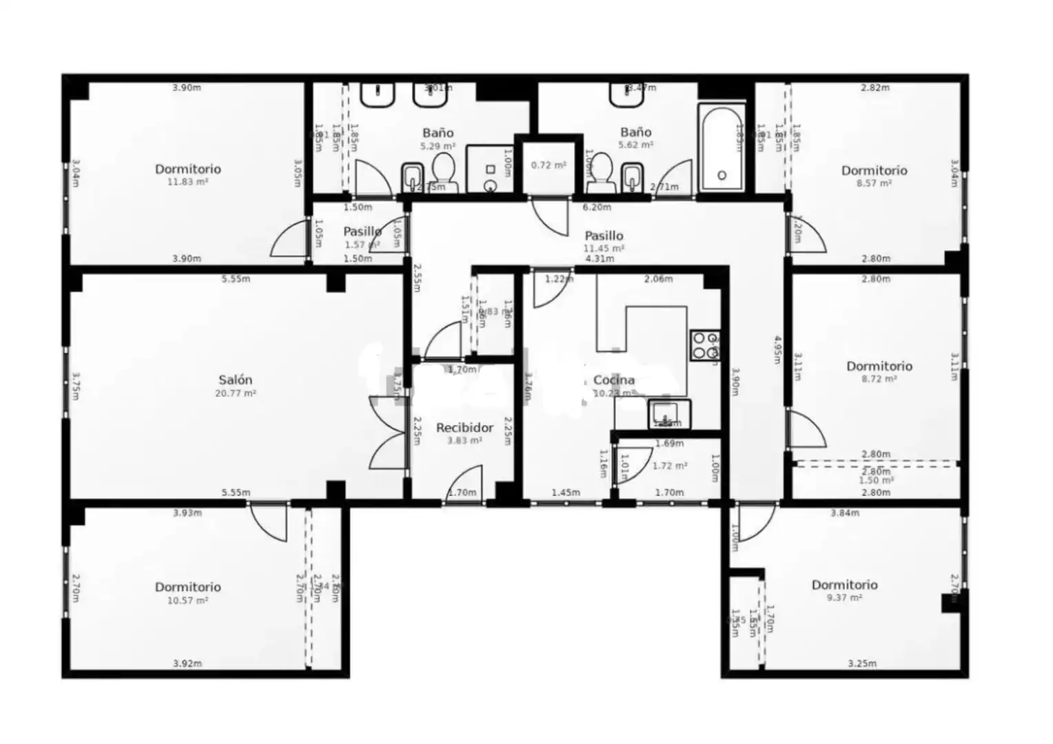 Appartamento con terrazza in vendita a Calle Gravina, imagen 28