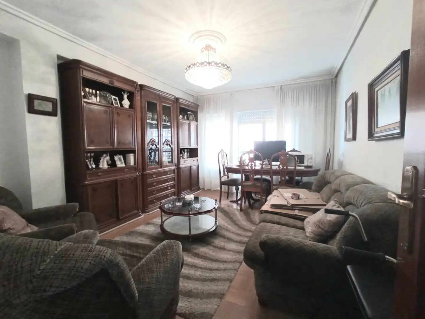 Living room of Flat for sale in Burgos  with Heating and Terrace