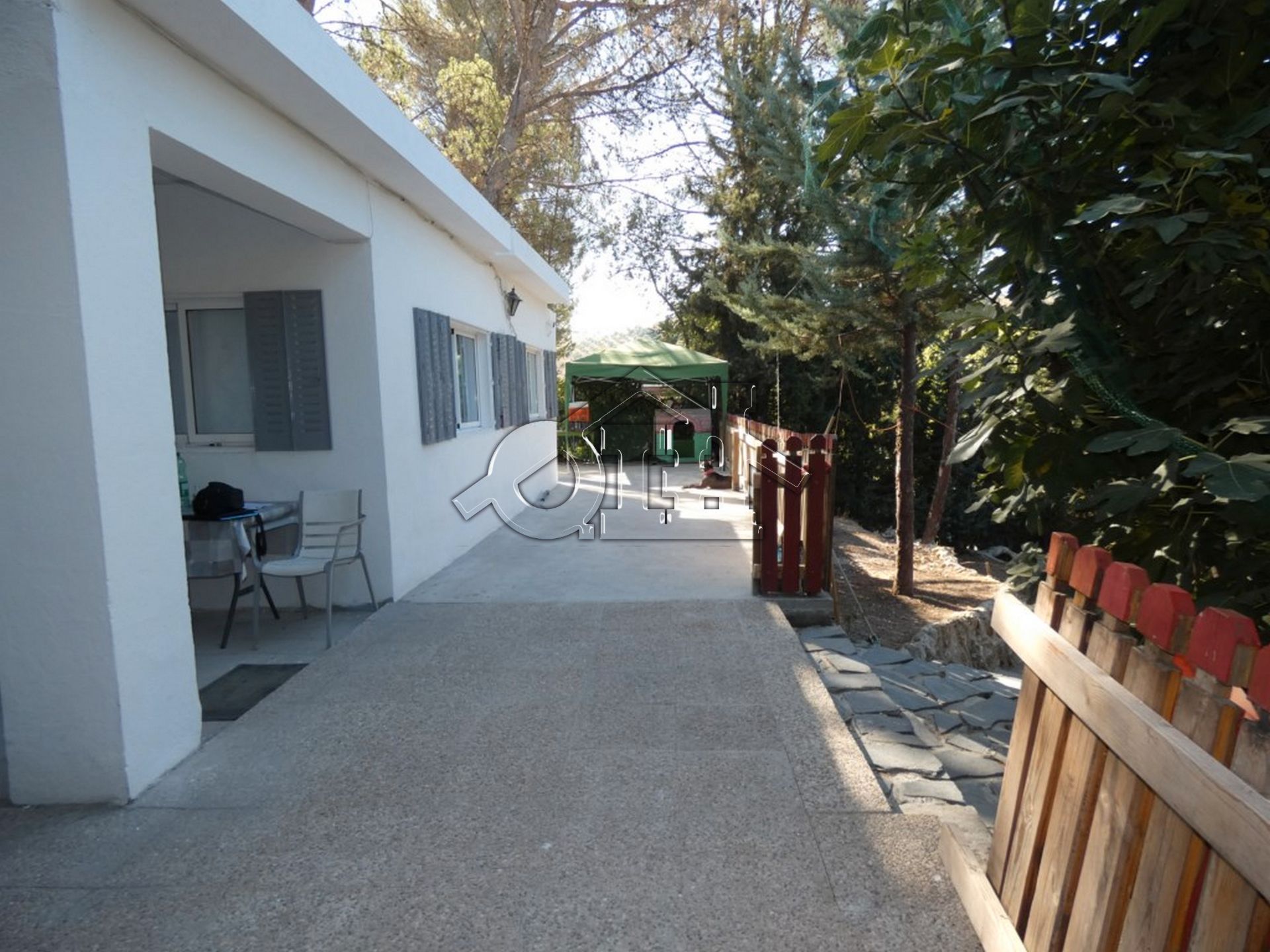 Terrassa de Casa o xalet en venda en Valverde de Alcalá amb Calefacció, Jardí privat i Parquet
