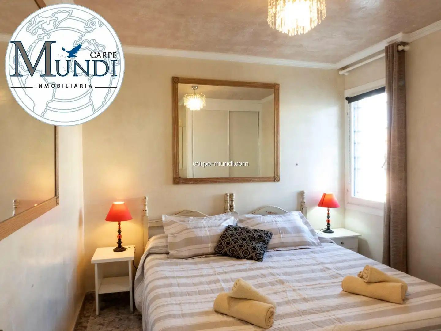 Dormitori de Apartament en venda en La Oliva amb Terrassa i Piscina comunitària
