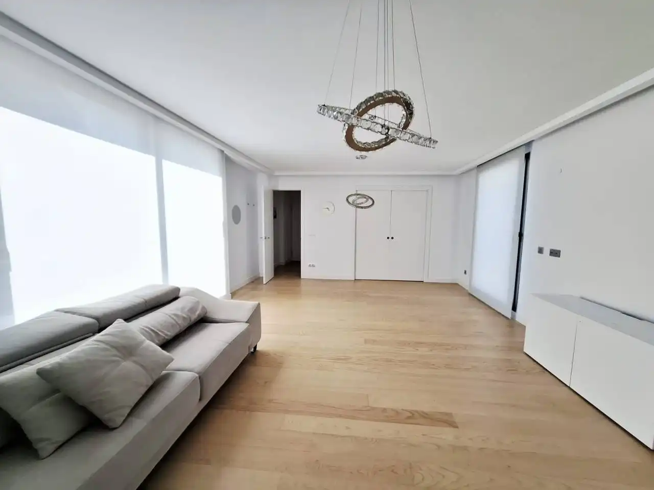 Sala de estar de Piso de alquiler en Madrid con Aire acondicionado, Calefacción y Parquet