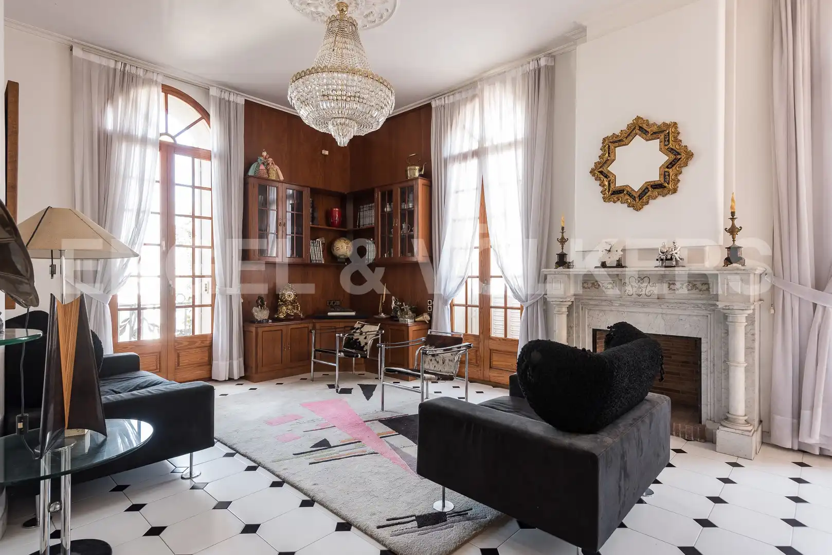 Sala de estar de Casa o chalet en venta en Sant Fost de Campsentelles con Aire acondicionado, Calefacción y Jardín privado