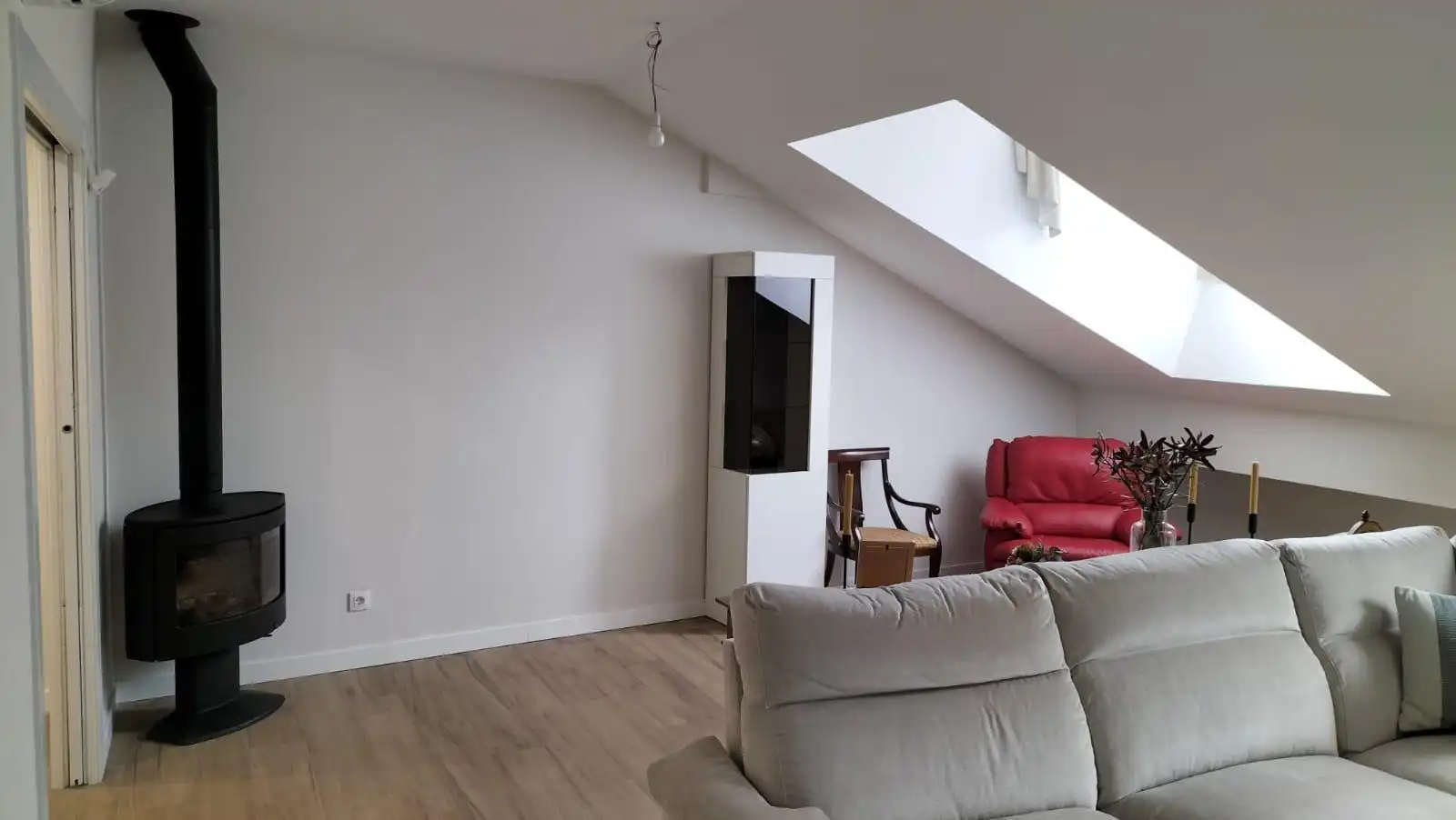 Sala d'estar de Àtic en venda en Palencia amb Calefacció, Terrassa i Traster