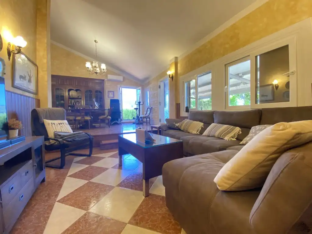 Living room of Houses for sale in Borriol, Castellón