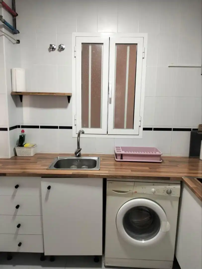 Cocina de Piso en venta en Benalmádena con Jardín privado, Terraza y Amueblado