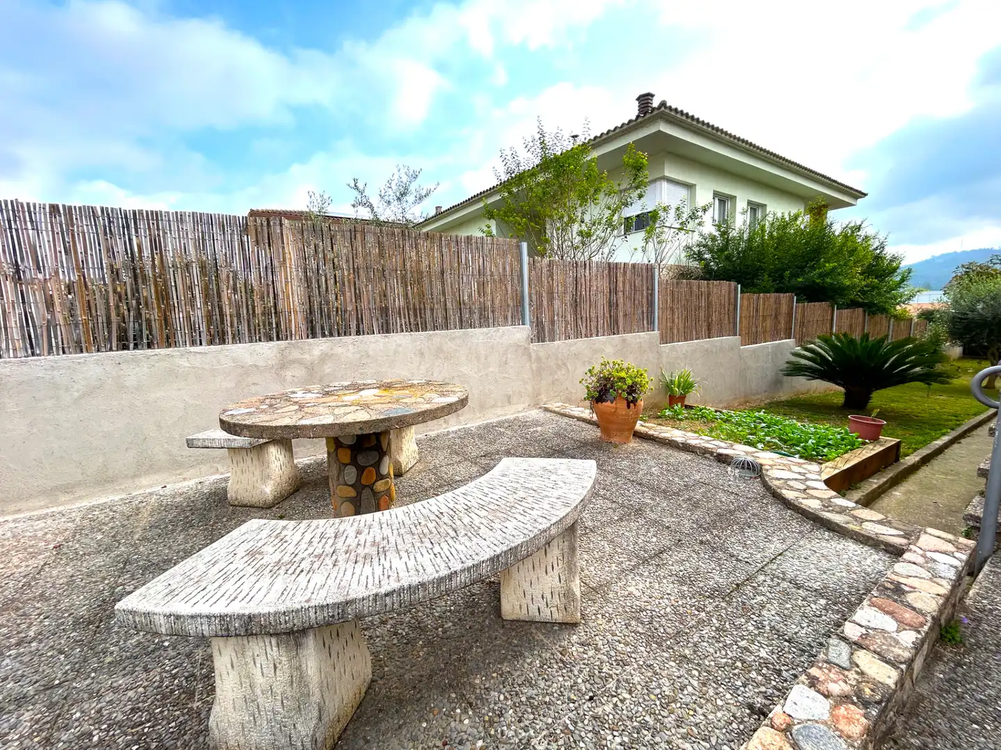 Terrace of Houses for sale in Sant Julià del Llor i Bonmatí  with Air Conditioner, Heating and Private garden