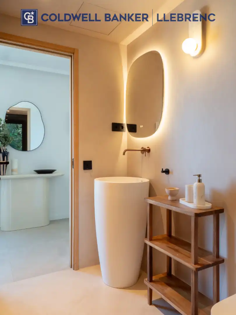 Baño de Casa o chalet en venta en Barcelona con Aire acondicionado, Calefacción y Jardín privado