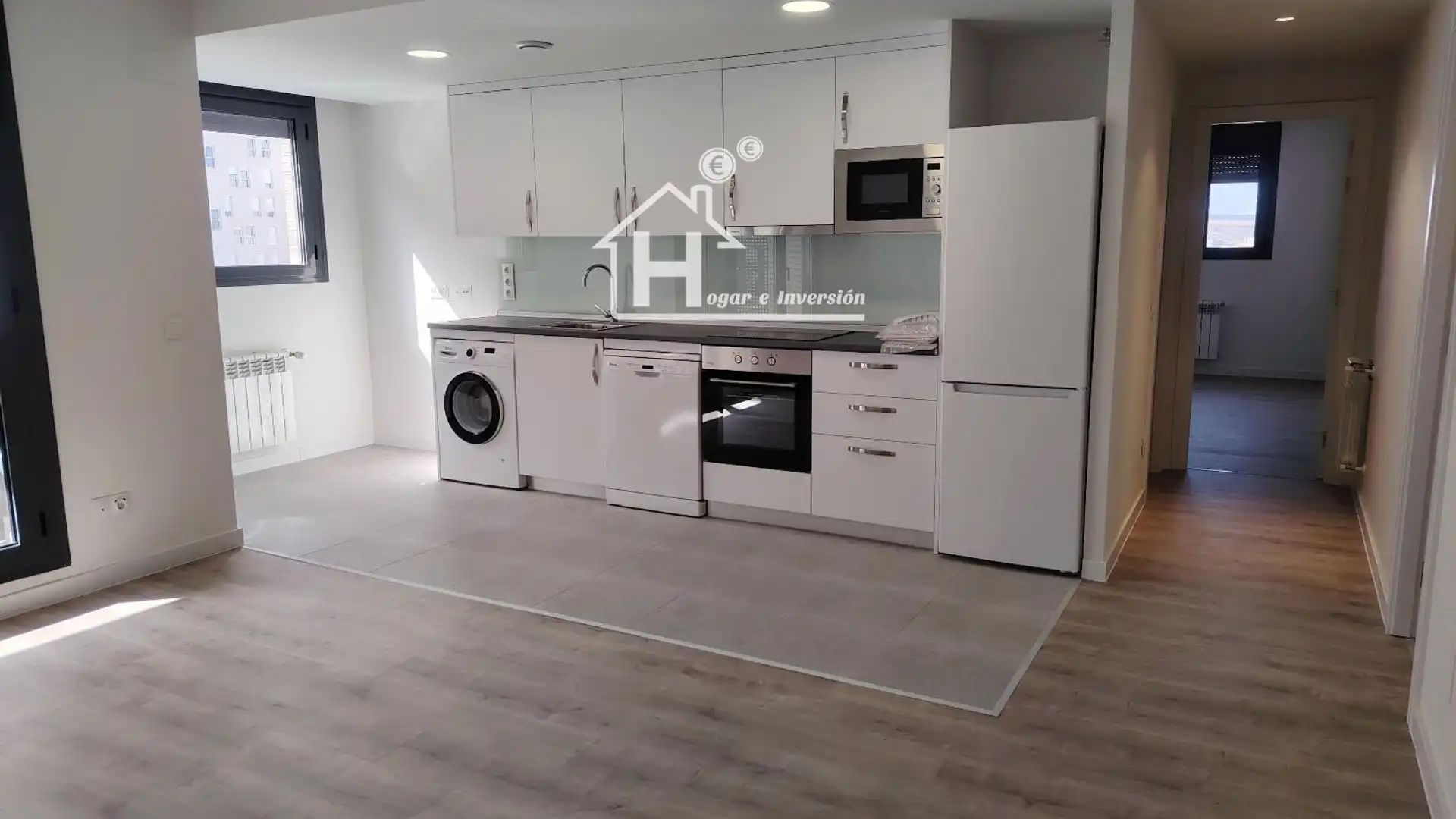 Cocina de Piso de alquiler en Guadalajara Capital con Aire acondicionado, Calefacción y Terraza