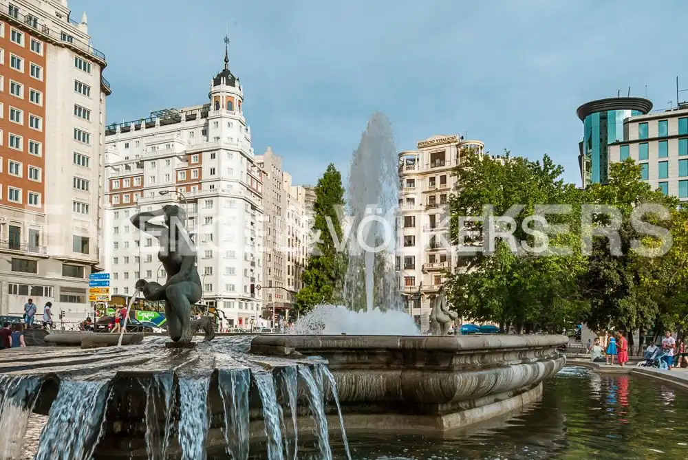 Vista exterior de Pis de lloguer en Madrid amb Aire condicionat, Calefacció i Parquet