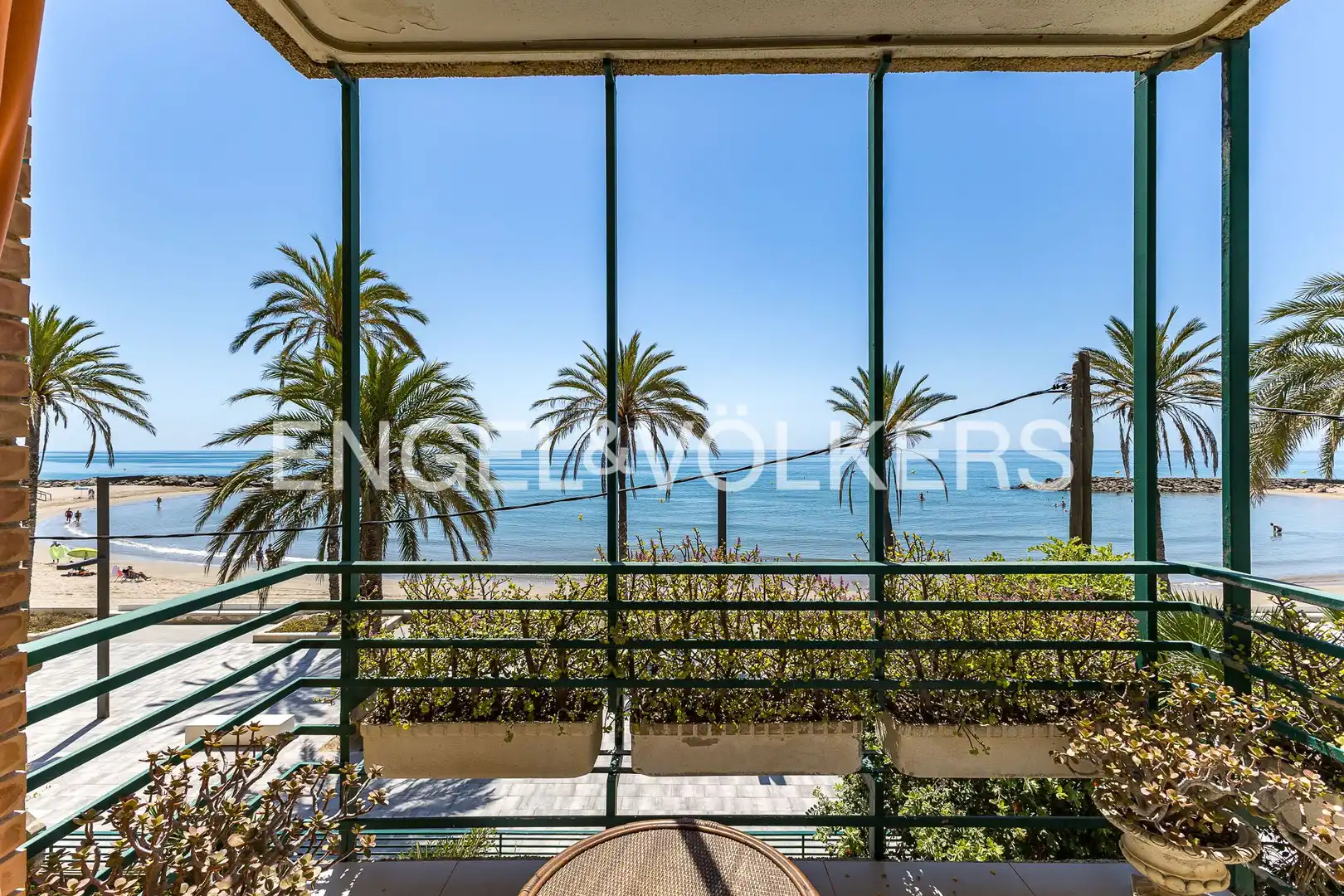 Terraza de Piso de alquiler en Cubelles con Aire acondicionado, Calefacción y Terraza