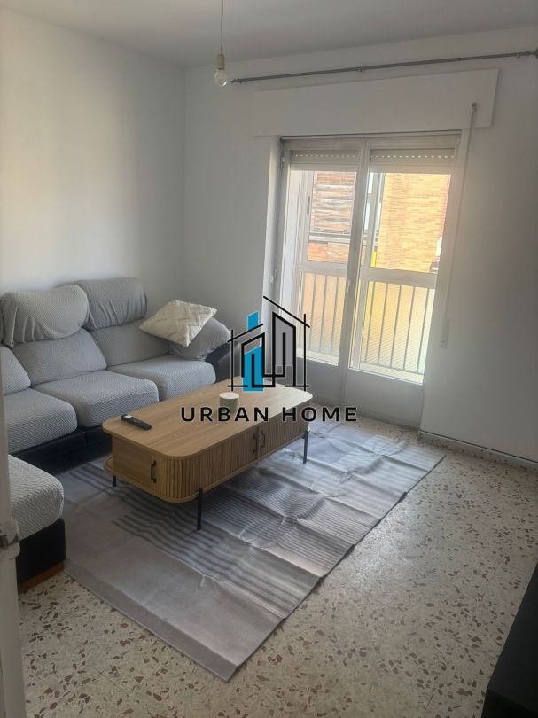 Living room of Flat to rent in León Capital   with Heating, Terrace and Oven