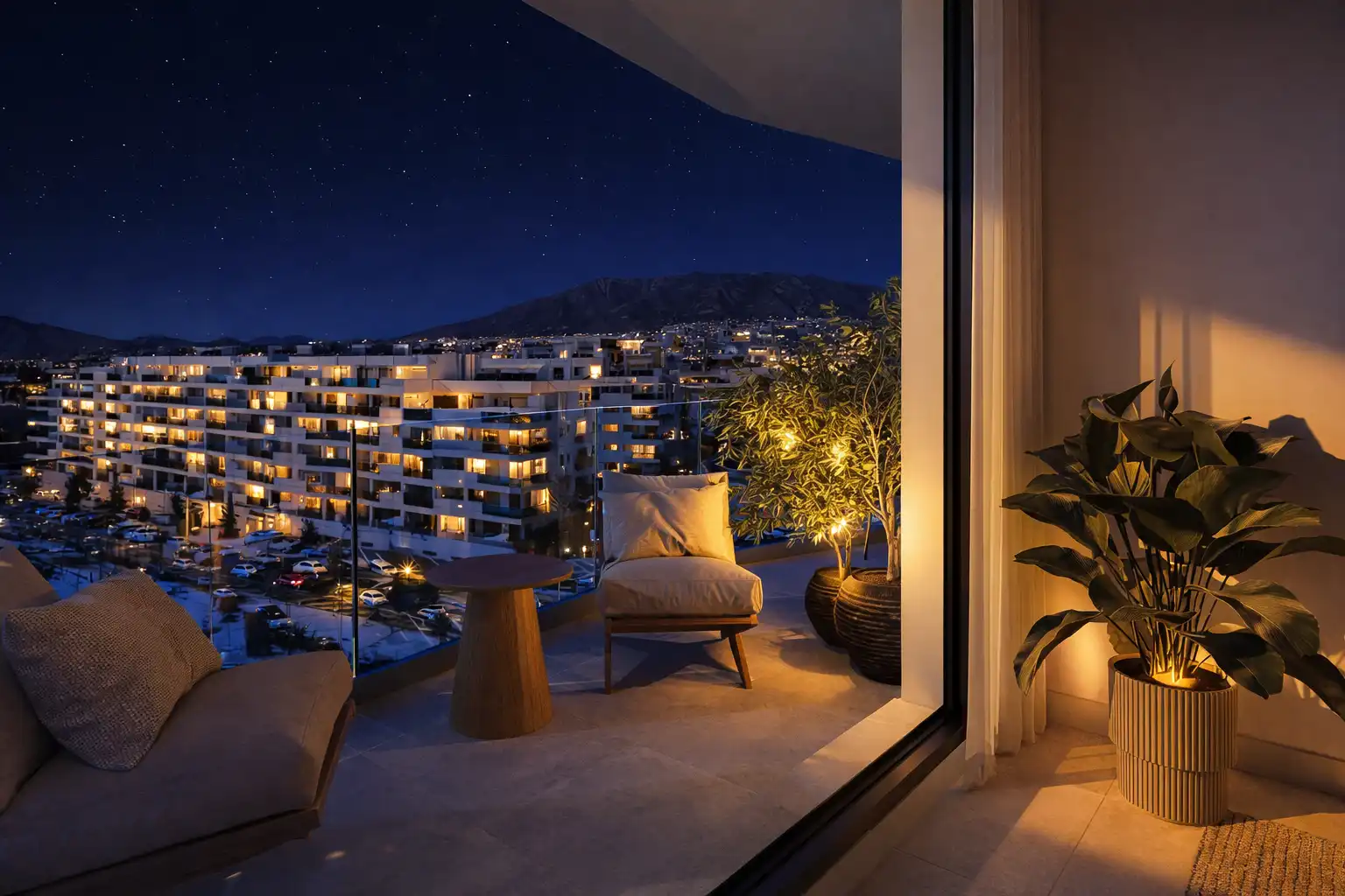 Terrassa de Apartament en venda en Mijas amb Jardí privat, Terrassa i Piscina comunitària
