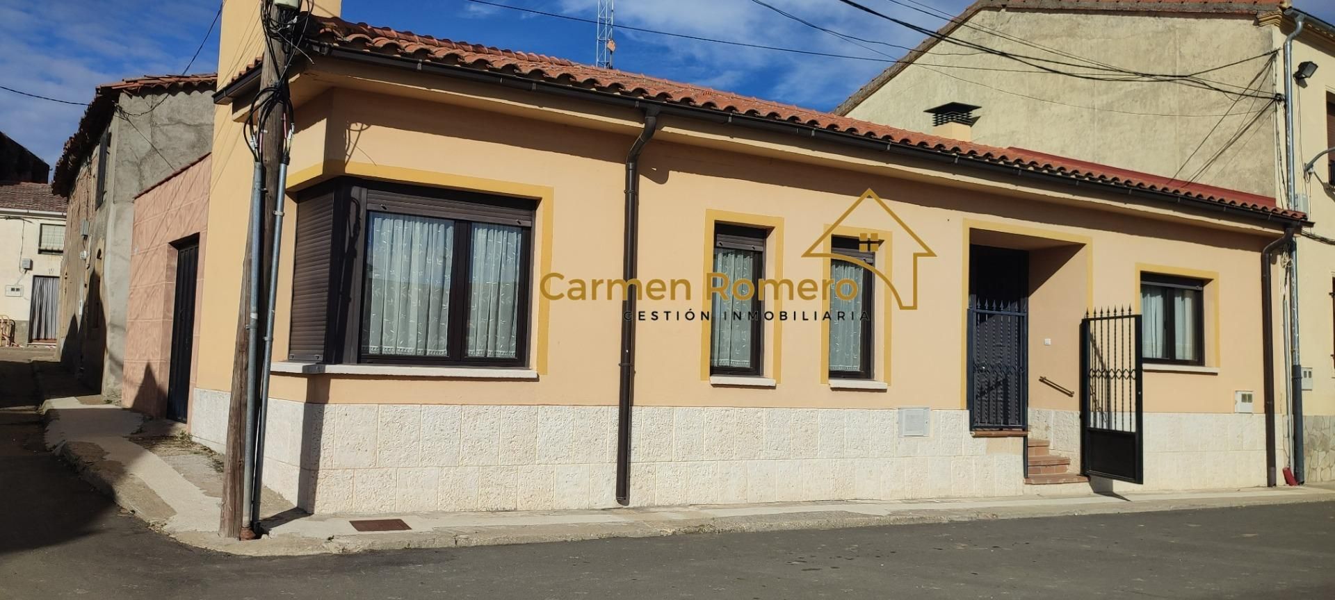 Exterior view of House or chalet for sale in Aldearrubia  with Heating and Private garden