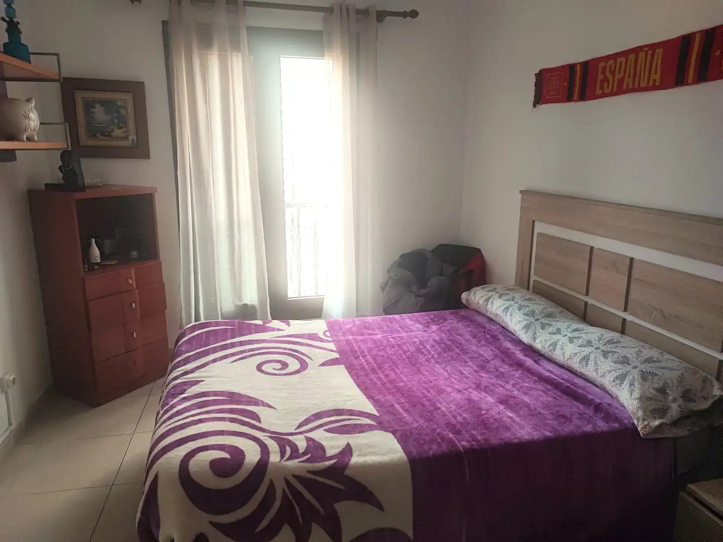 Bedroom of Flat for sale in Vilafranca de Bonany  with Terrace and Furnished
