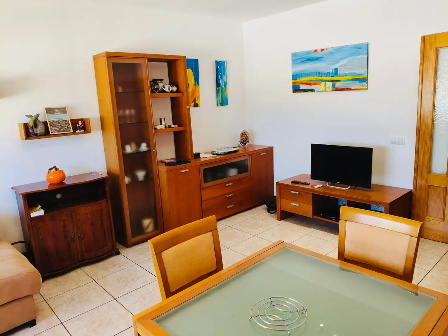 Sala de estar de Dúplex en venta en Ondara con Aire acondicionado, Calefacción y Terraza
