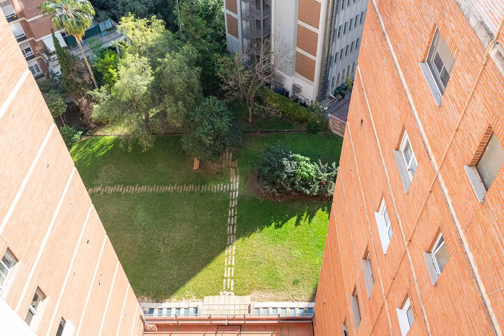 Vista exterior de Pis de lloguer en Valencia amb Aire condicionat, Calefacció i Jardí privat
