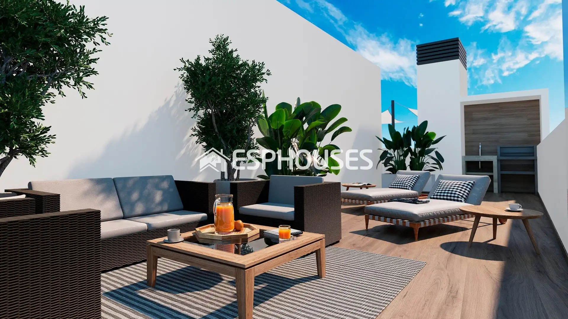 Studio mit Terrasse zum Verkauf in Centro, imagen 12
