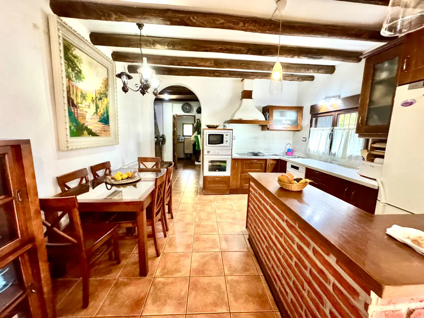Kitchen of Houses for sale in Alpujarra de la Sierra  with Heating, Private garden and Terrace