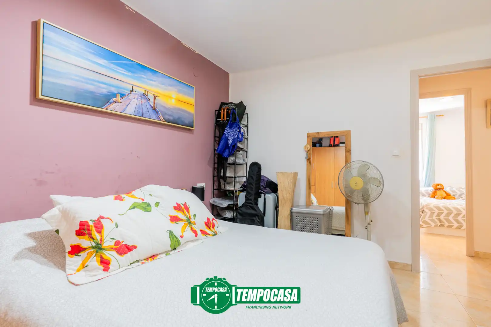 Bedroom of Flat for sale in Valencia  with Air Conditioner