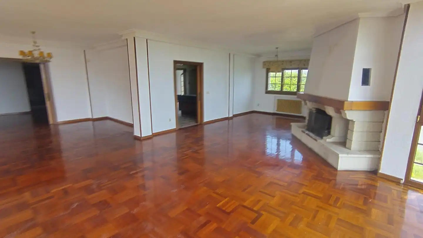 Living room of Houses for sale in Castrillón  with Heating, Private garden and Terrace