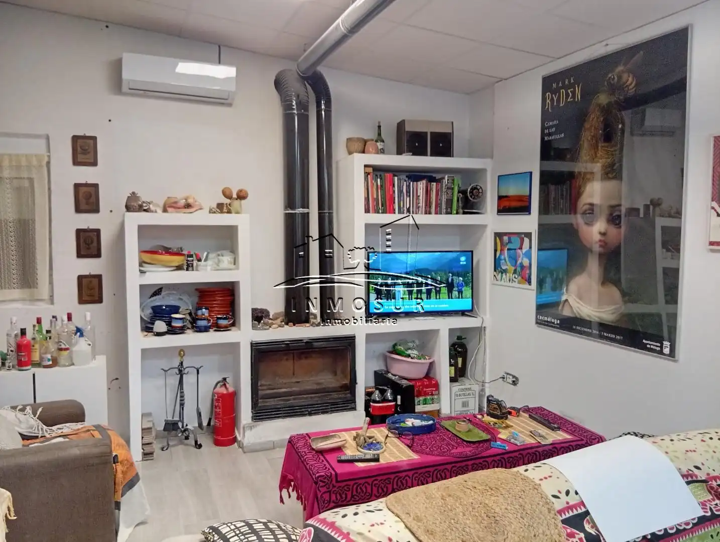 Sala de estar de Casa o chalet de alquiler en Lucena con Piscina y Amueblado