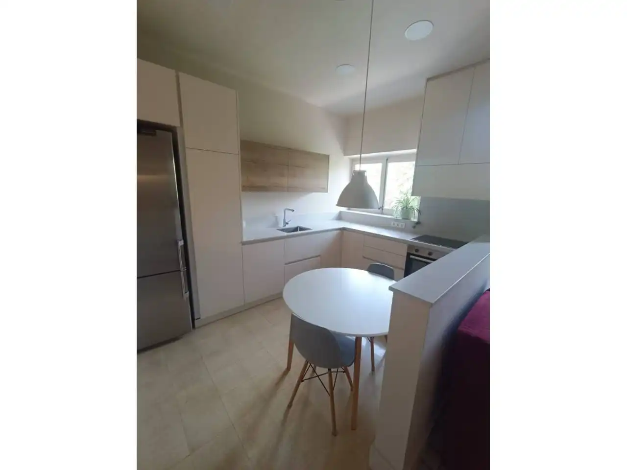 Kitchen of Flat for rent in Ponts  with Heating, Furnished and Balcony