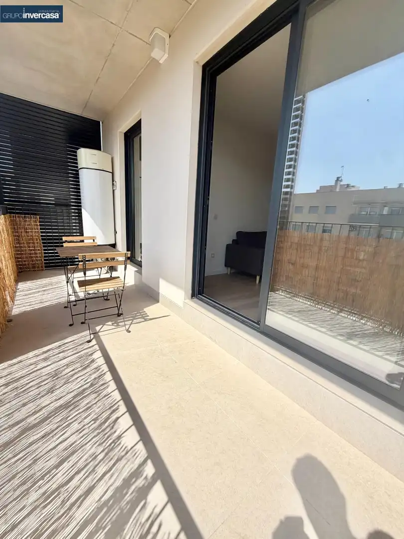 Terrasse von Wohnung zur Miete in Quart de Poblet mit Klimaanlage, Abstellraum und Möbliert