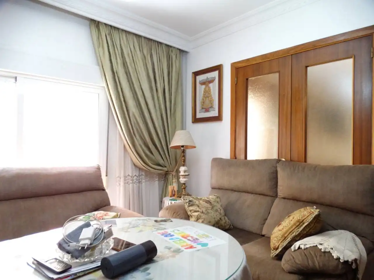 Sala de estar de Dúplex en venta en Huelva con Terraza y Amueblado