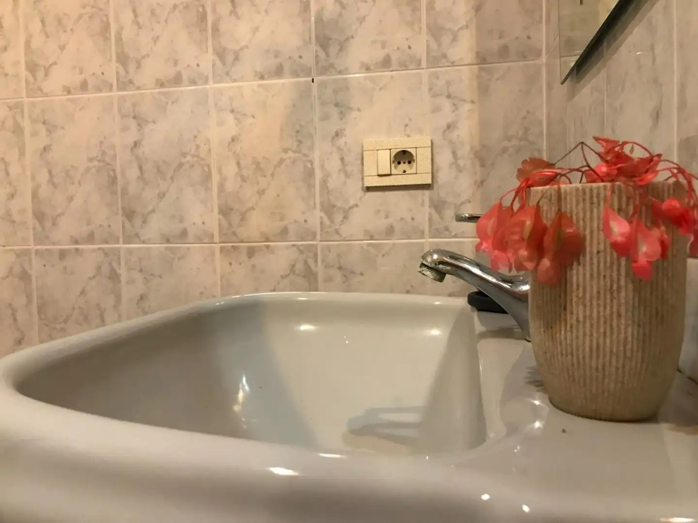 Badezimmer von Einfamilien-Reihenhaus zur Miete in El Rosario mit Privatgarten, Terrasse und Möbliert