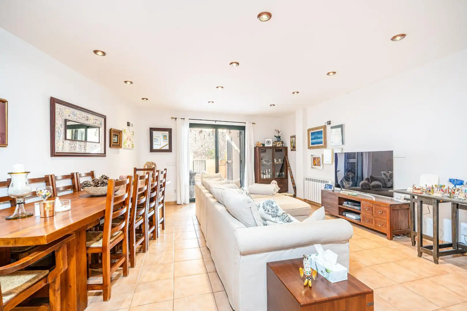 Living room of Detached homes for sale in Calvià  with Air Conditioner, Heating and Private garden
