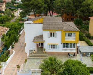 Exterior view of House or chalet for sale in Sant Llorenç des Cardassar  with Air Conditioner, Heating and Private garden