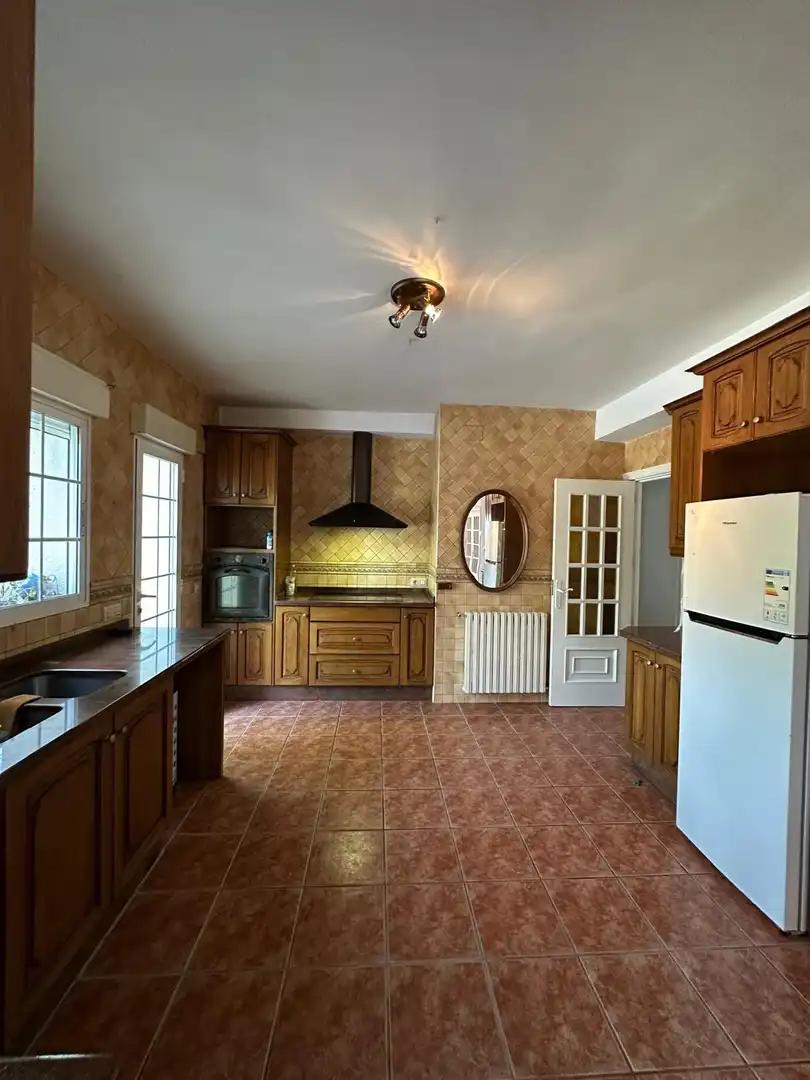 Kitchen of Houses for sale in Muro de Alcoy  with Heating, Swimming Pool and Furnished