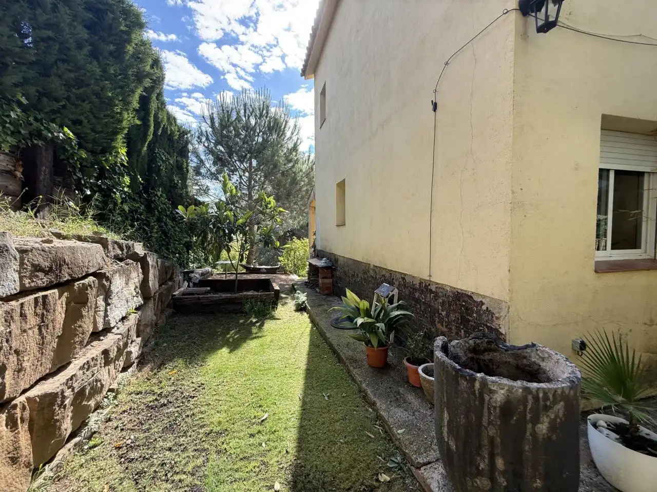 Garden of Houses for sale in Castellar del Vallès  with Heating, Private garden and Terrace