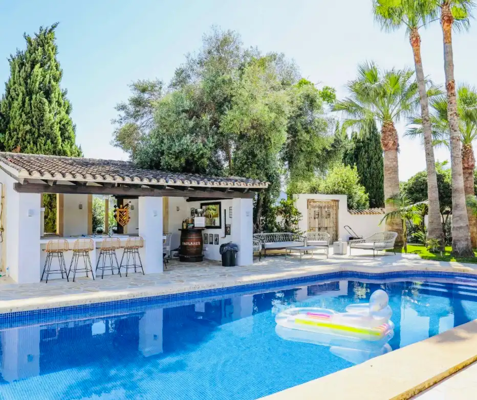 Swimming pool of Houses for sale in Dénia  with Air Conditioner, Heating and Private garden