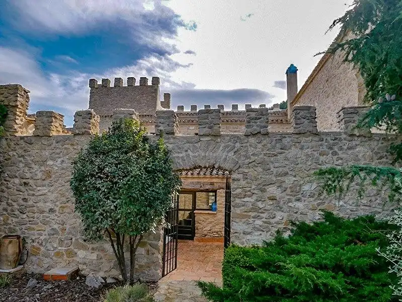 Vista exterior de Finca rústica en venta en Relleu con Aire acondicionado, Jardín privado y Terraza