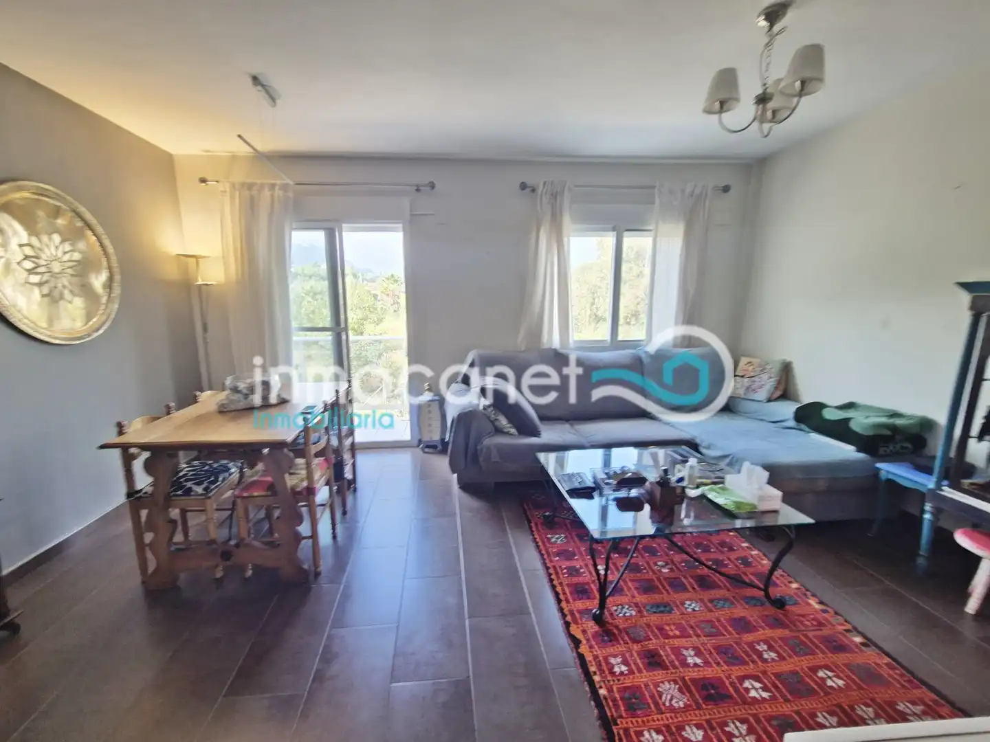 Sala de estar de Casa o chalet en venta en Potries con Aire acondicionado, Terraza y Trastero