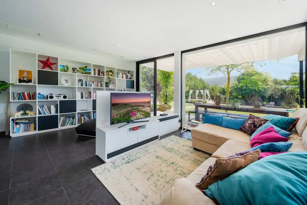 Sala de estar de Casa o chalet en venta en  Palma de Mallorca con Aire acondicionado, Calefacción y Jardín privado