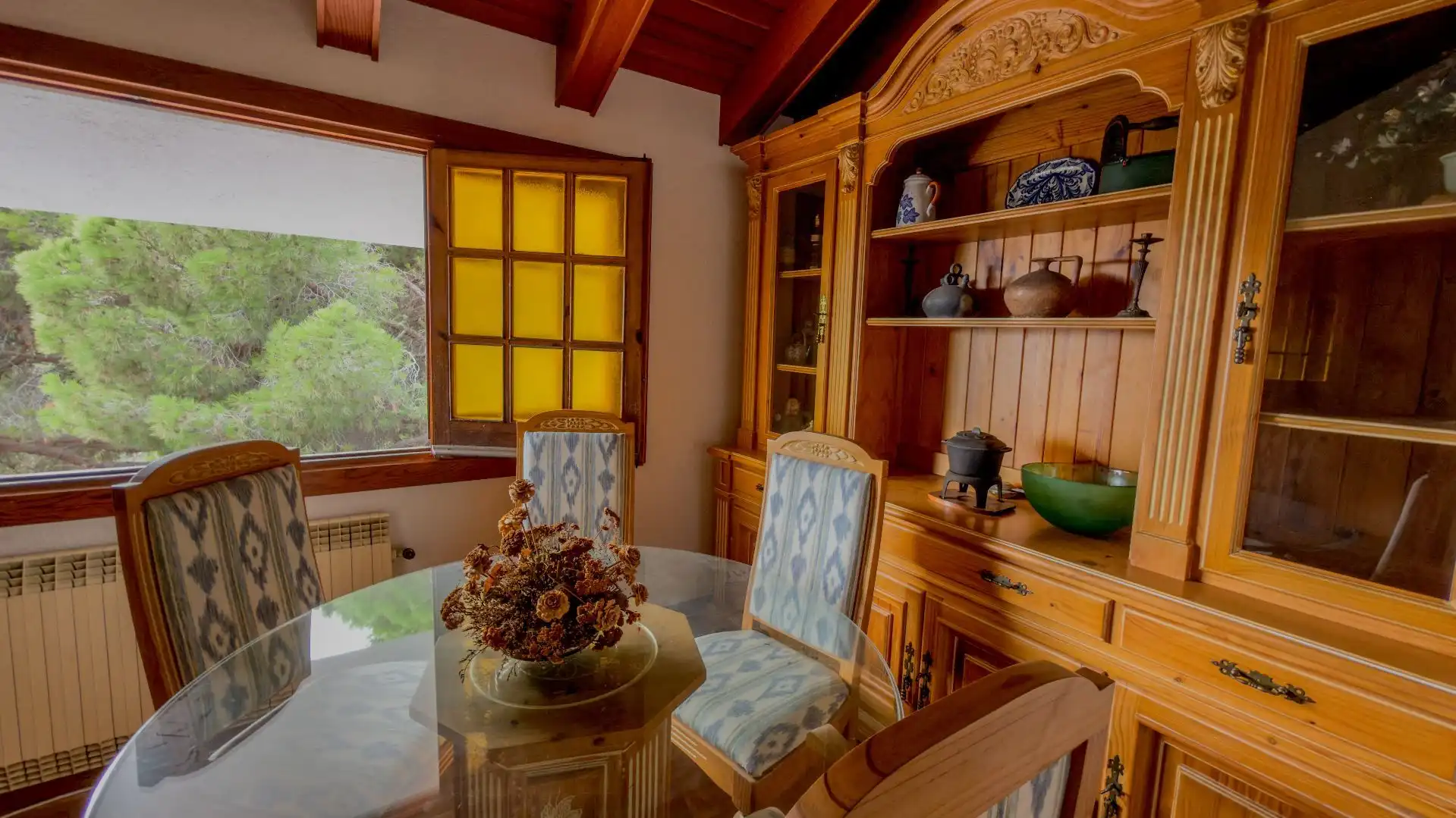 Dining room of Houses for sale in Alella, Barcelona