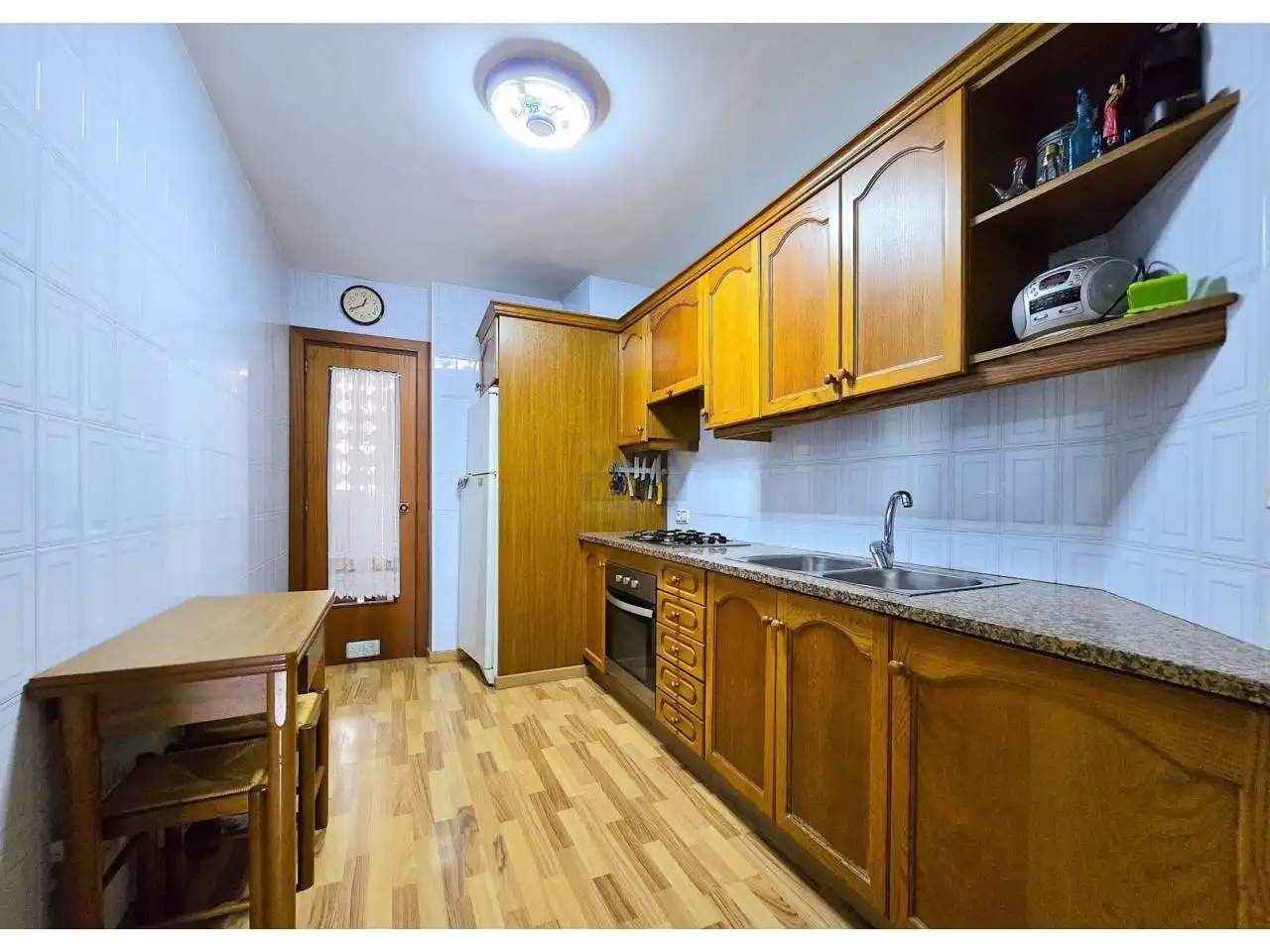 Kitchen of Flat for sale in Cubelles  with Parquet flooring and Terrace