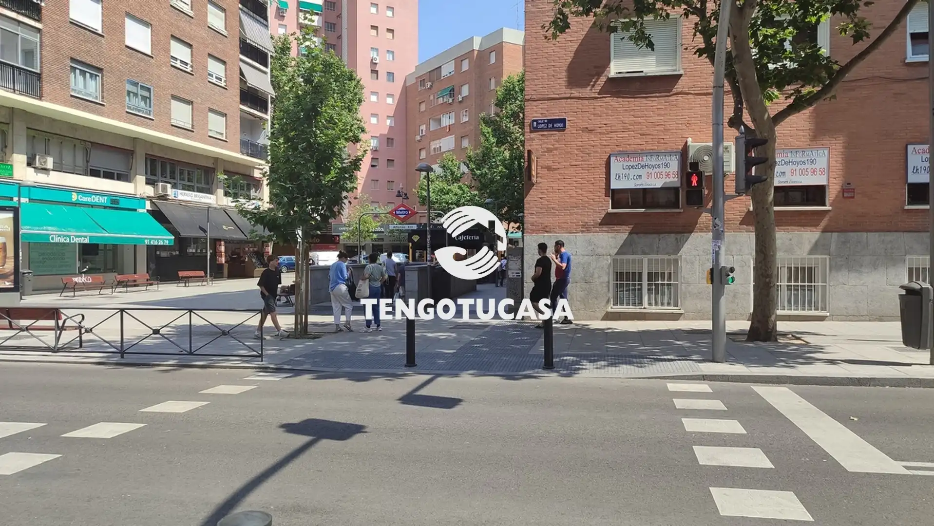 Exterior view of Garage for rent in Madrid