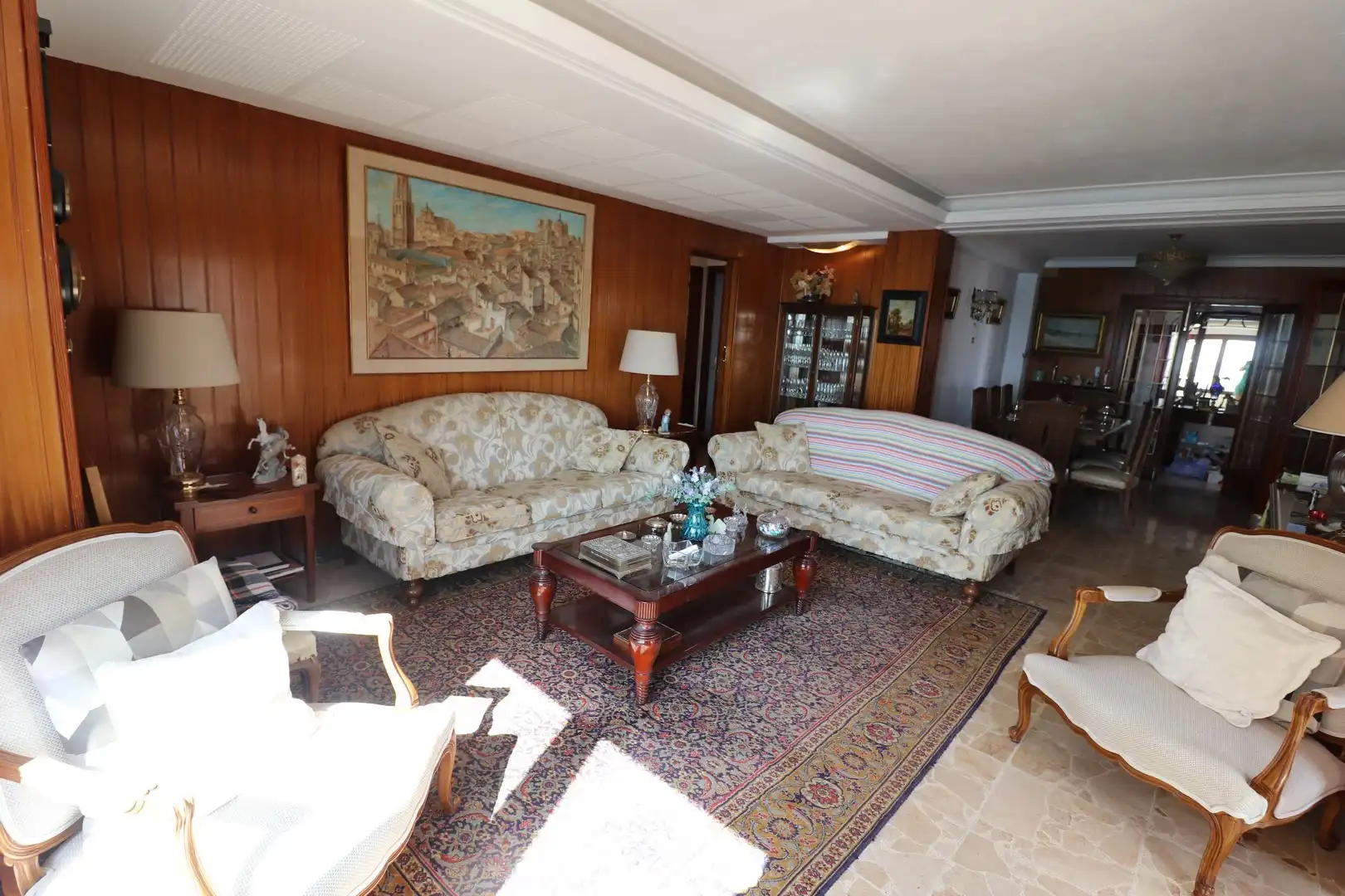 Sala d'estar de Àtic en venda en  Palma de Mallorca amb Aire condicionat, Terrassa i Traster