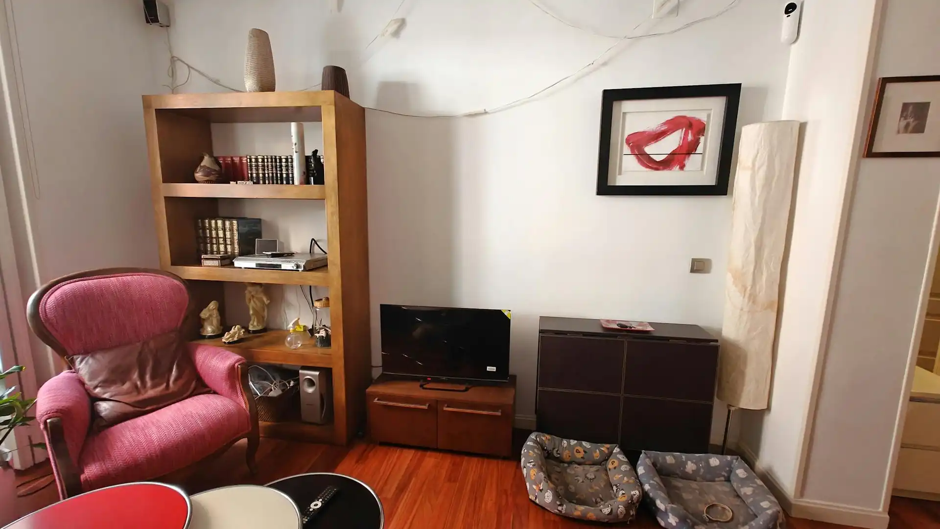 Sala d'estar de Pis de lloguer en Madrid amb Aire condicionat, Calefacció i Moblat