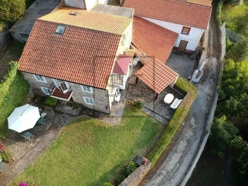 Vista exterior de Finca rústica en venda en Ferrol amb Calefacció, Jardí privat i Terrassa
