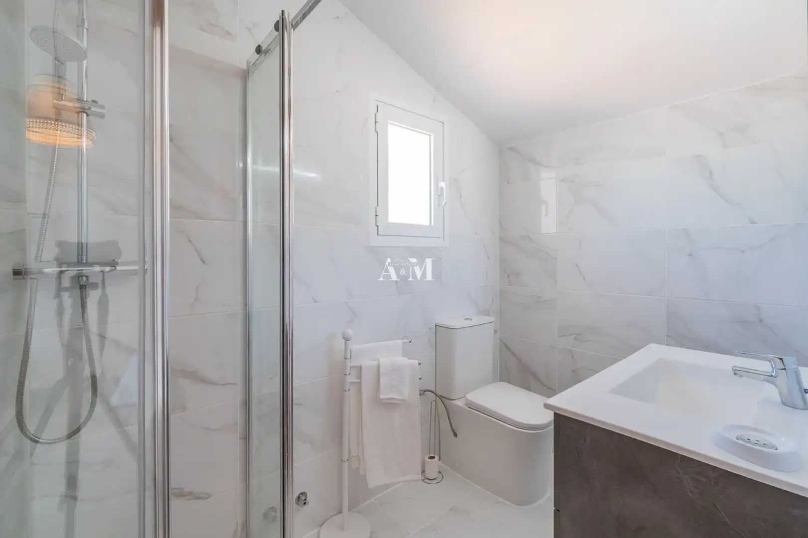 Bathroom of Houses for rent in Orihuela  with Air Conditioner, Private garden and Terrace