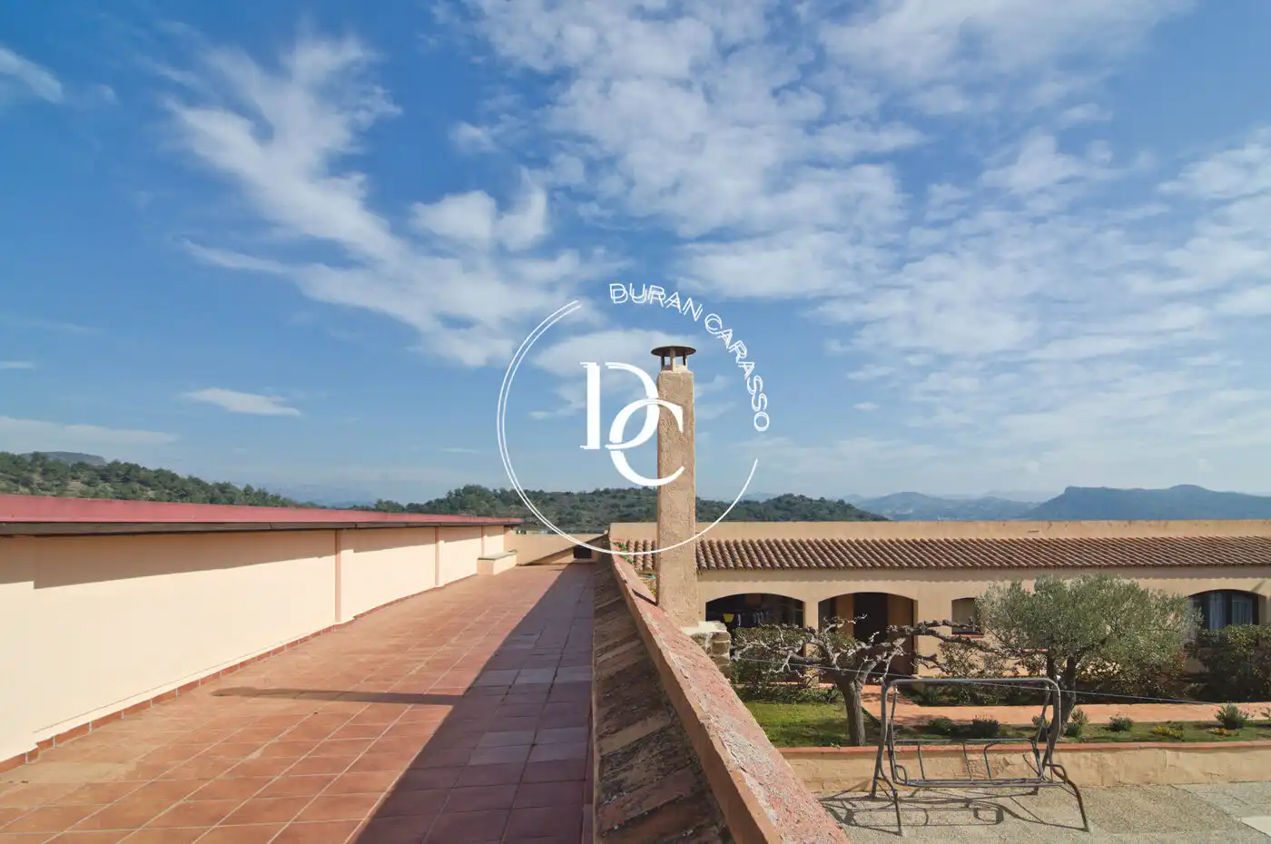Terrace of Country homes for sale in El Molar (Tarragona)  with Swimming Pool and Balcony