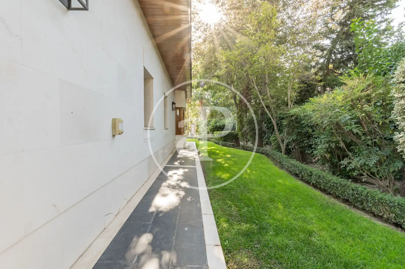 Garden of Houses for sale in Madrid  with Air Conditioner, Heating and Private garden