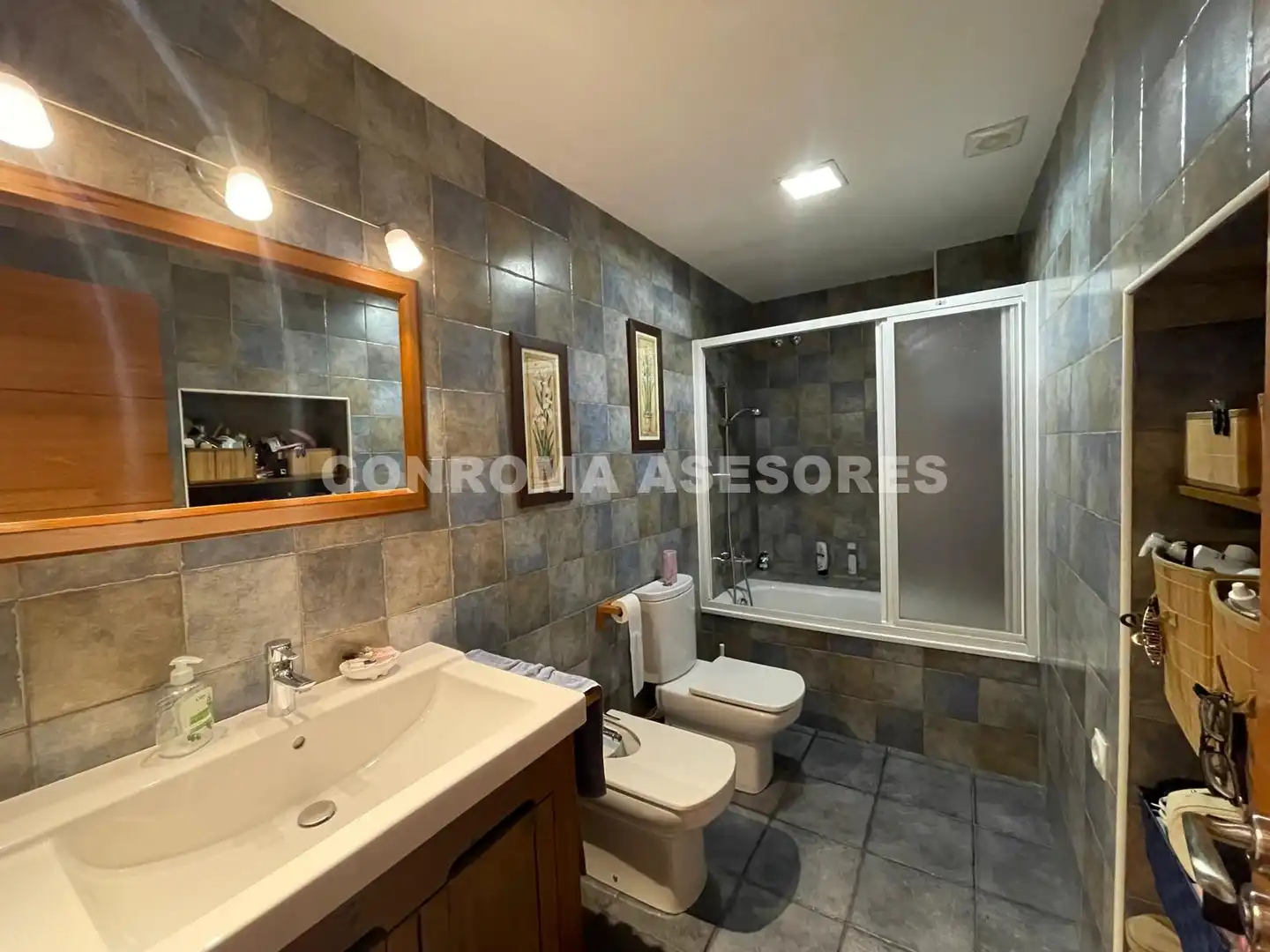 Badezimmer von Wohnung zum Verkauf in Tordera mit Heizung und Terrasse