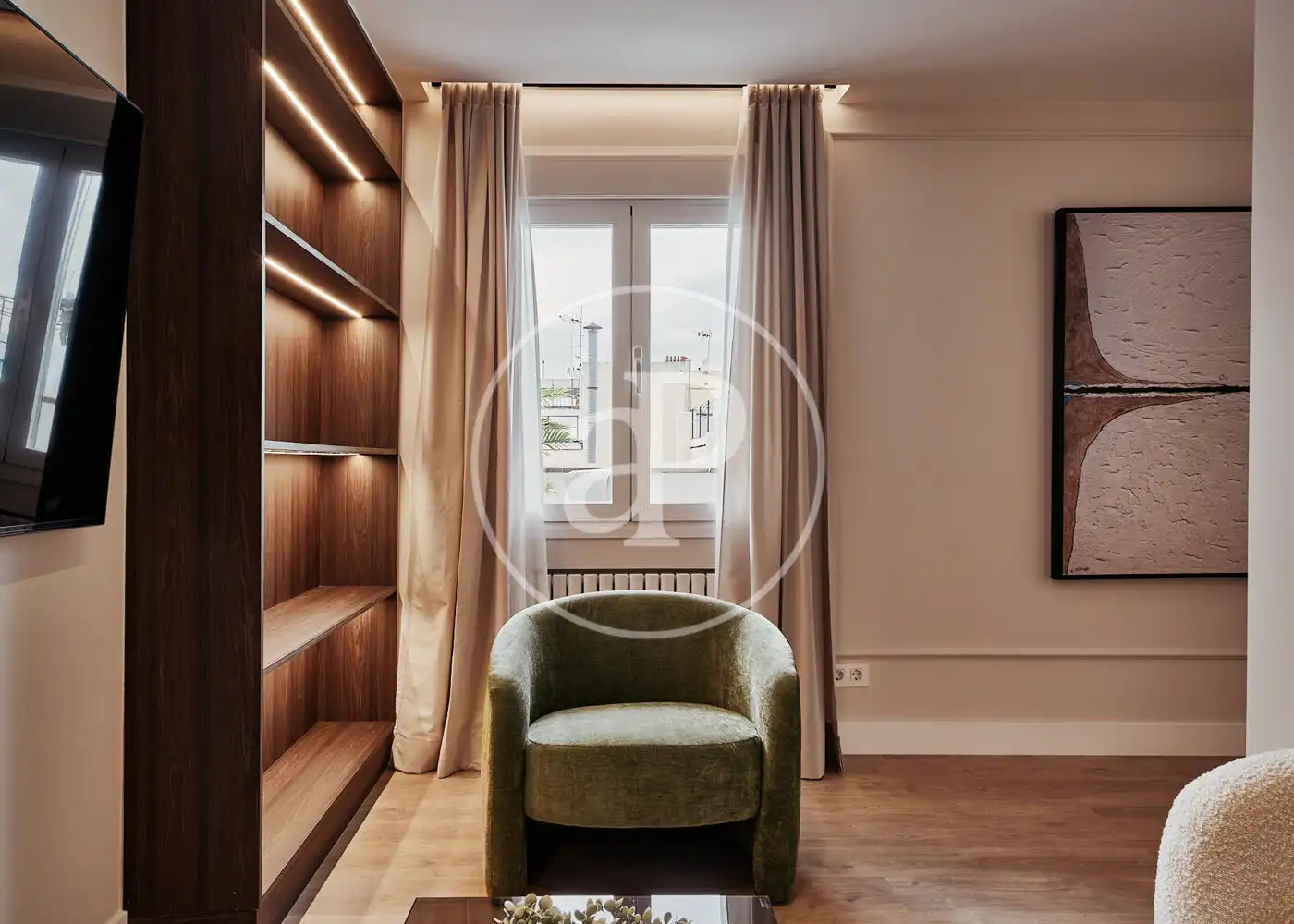 Bedroom of Flat for sale in Madrid  with Air Conditioner, Heating and Terrace