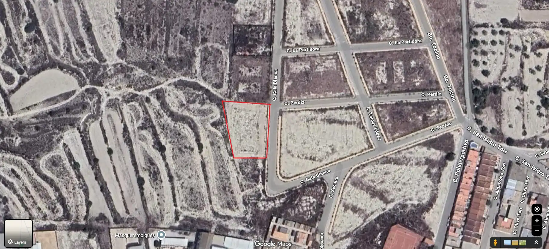 Terreny residencial en venda a Desamparados - Hurchillo - Torremendo