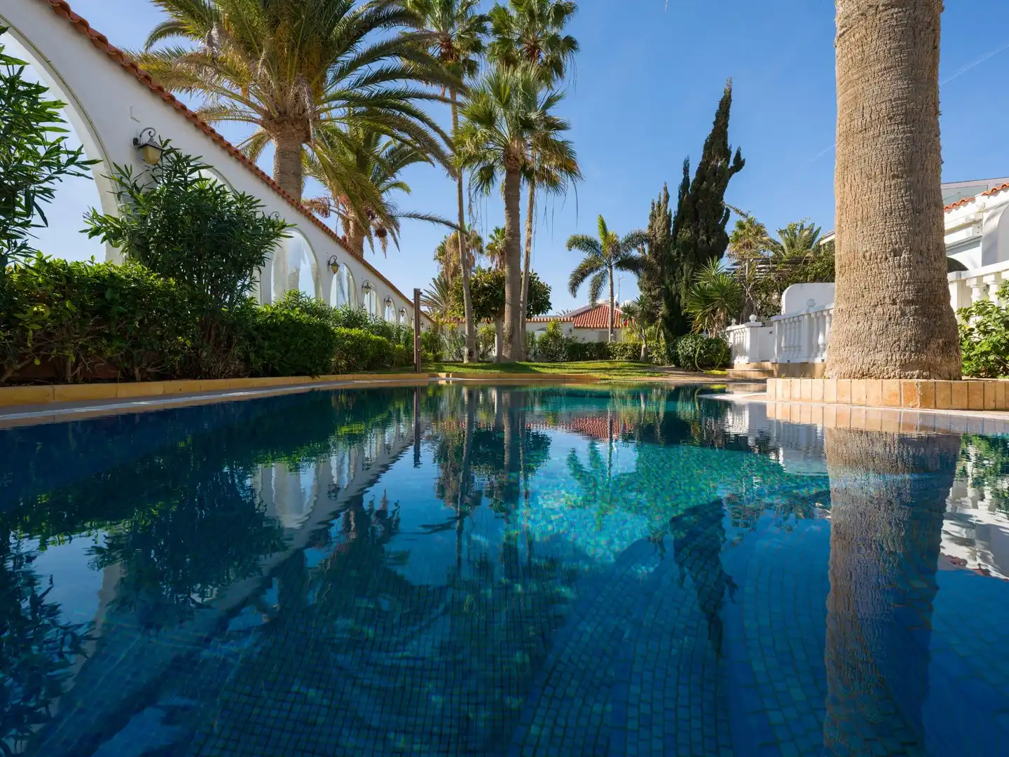Piscina de Casa o chalet en venta en San Bartolomé de Tirajana con Aire acondicionado, Calefacción y Jardín privado